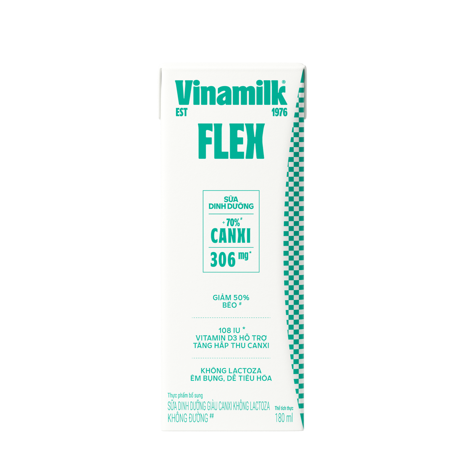Vinamilk Flex – High Calcium Lactose free Nutritious Milk – Plain