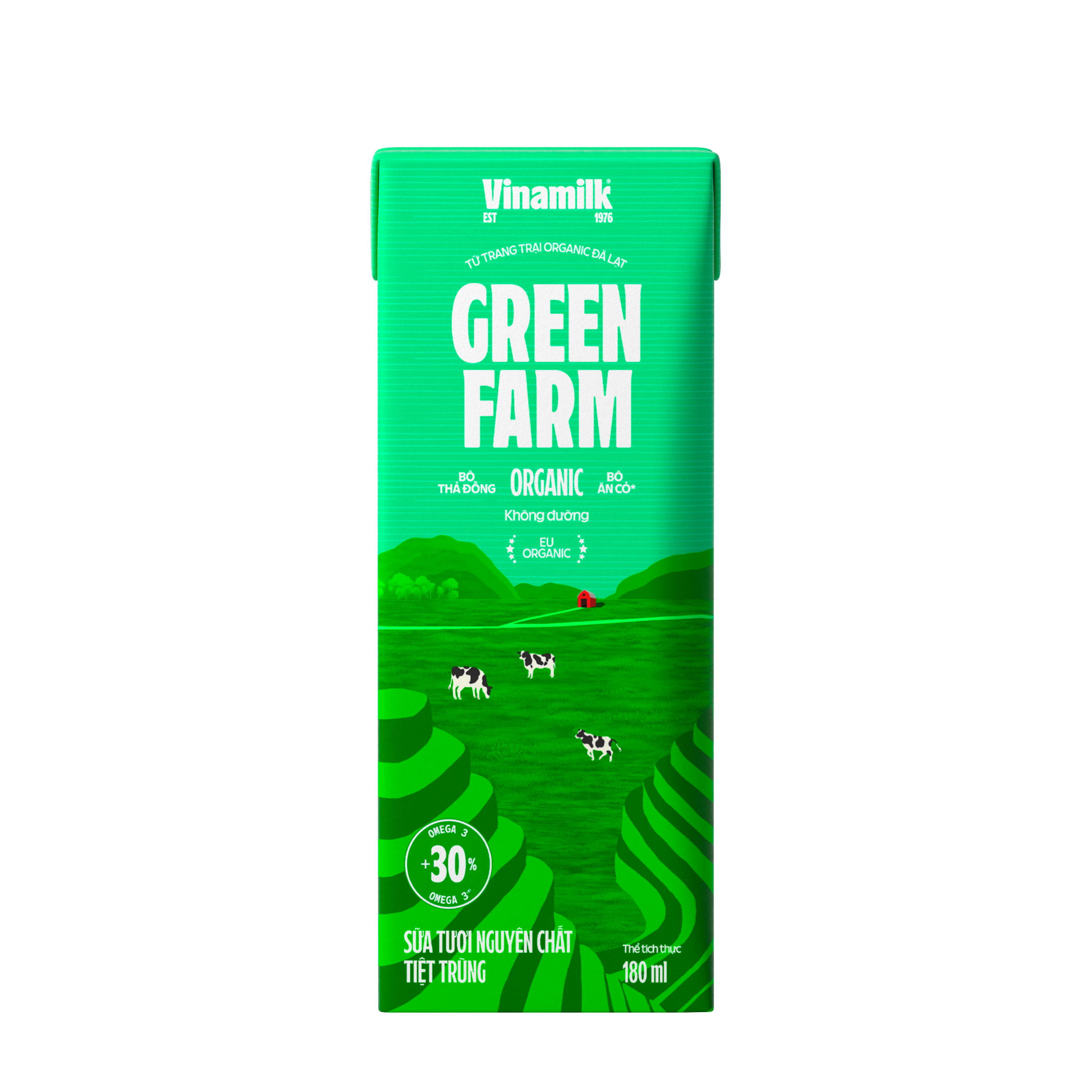 UHT Fresh Whole Milk – Vinamilk Green Farm Organic