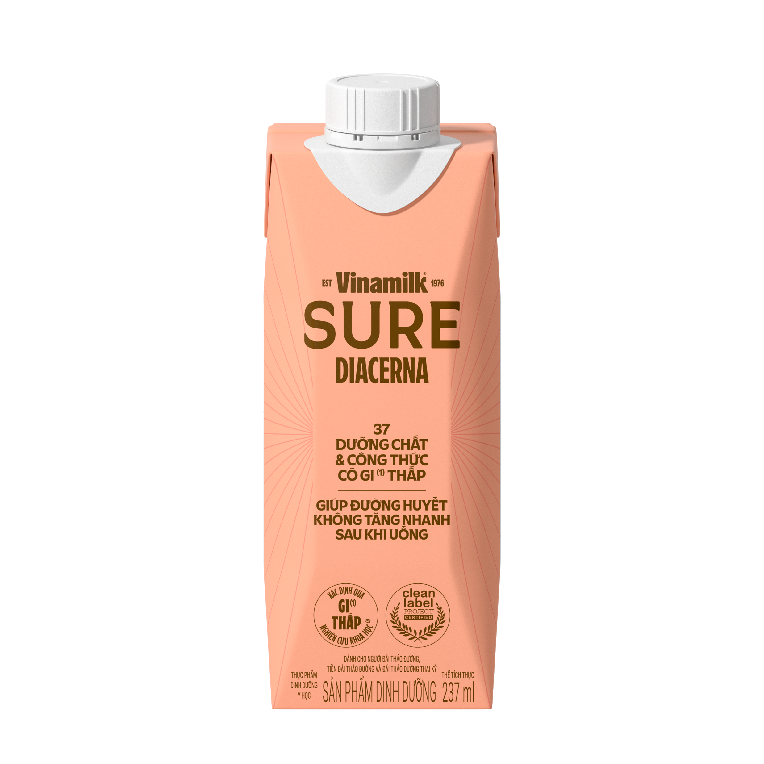 Vinamilk Sure Diacerna – Food For Special Medical Purposes: Dietary Food (liquid)