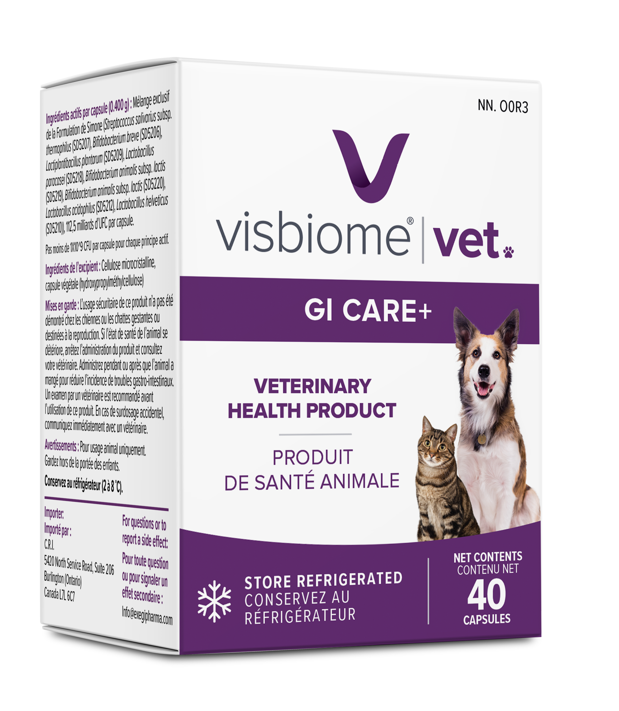 Visbiome Vet GI Care+ Capsules (Canada)