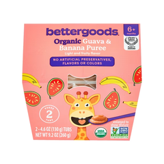 Bettergoods Organic Guava & Banana Puree