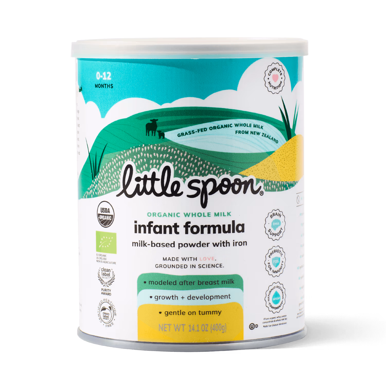 Organic Whole Milk Infant Formula