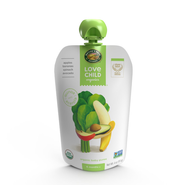 Super Blends Apples, Bananas, Spinach & Avocado